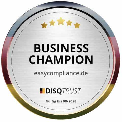 DISQTrust-Signet „Business Champion